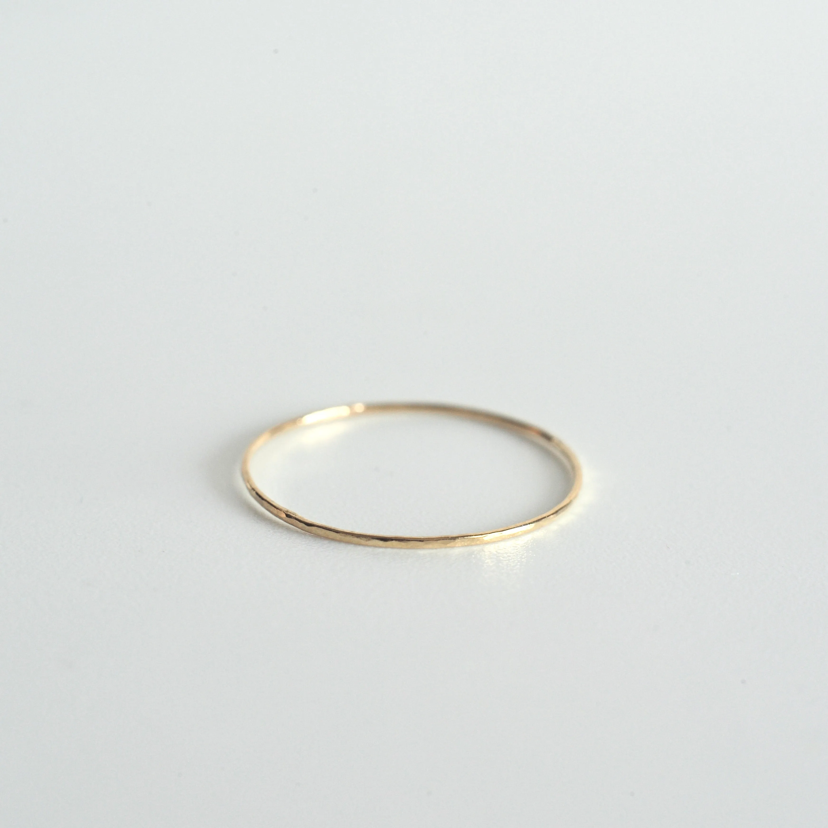 Skinny N°177 Hammered Ring