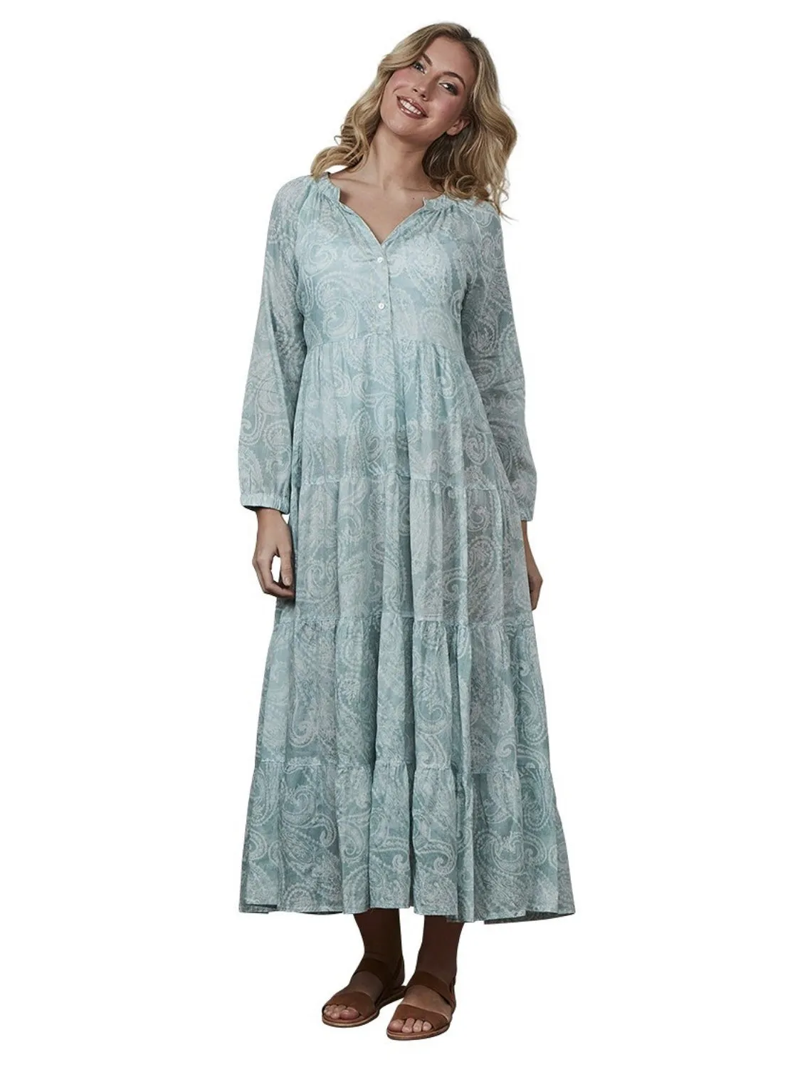 Sommerkleid Jennifer light blue