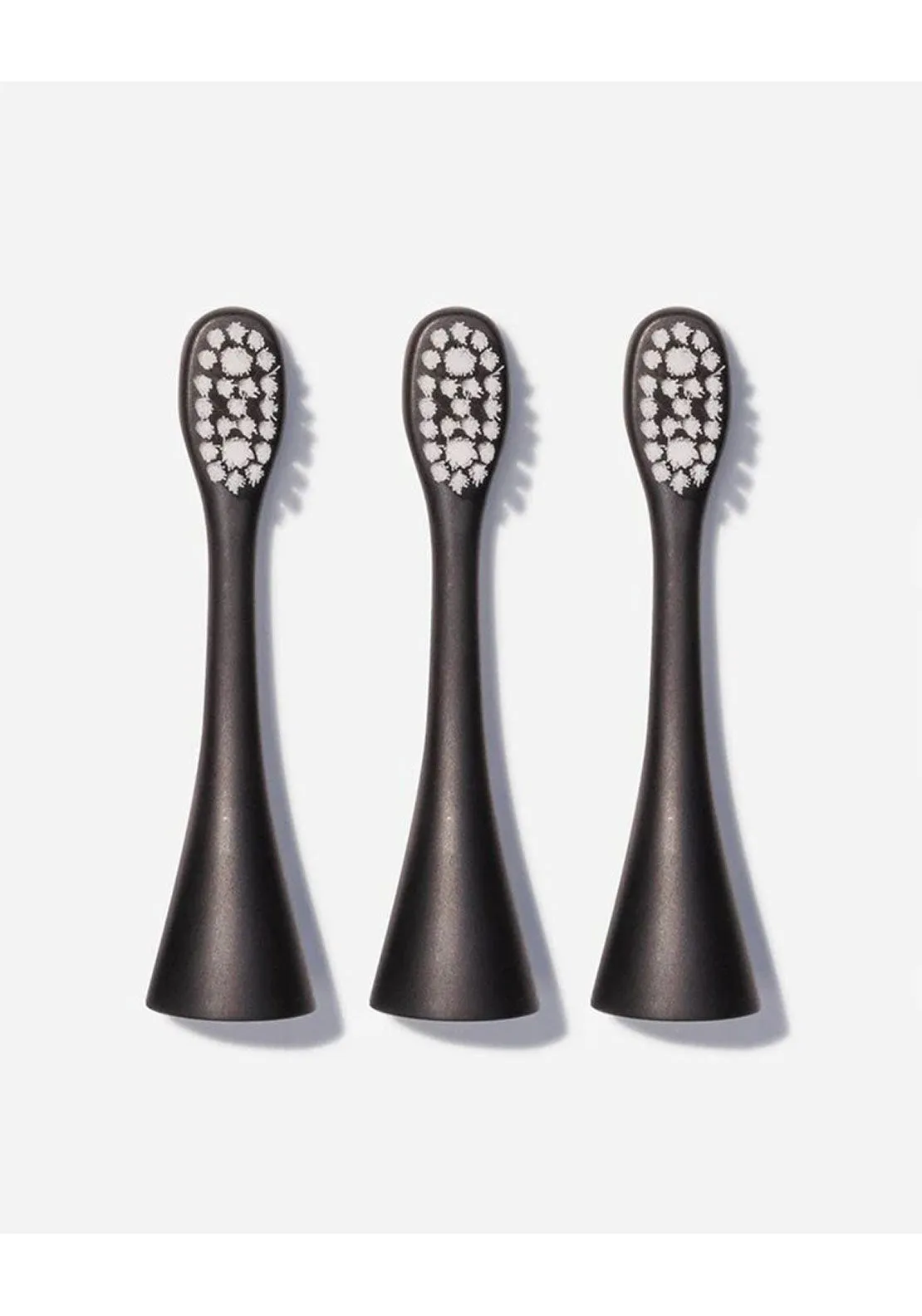 Sonic Pro Toothbrush Replacement Heads - Pure Black