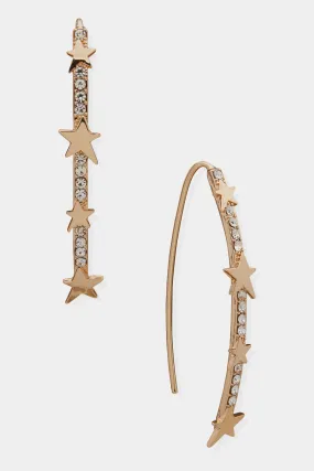 Star Threader Earrings