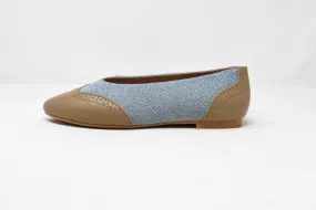 Tellon Blue Fabric/Nude