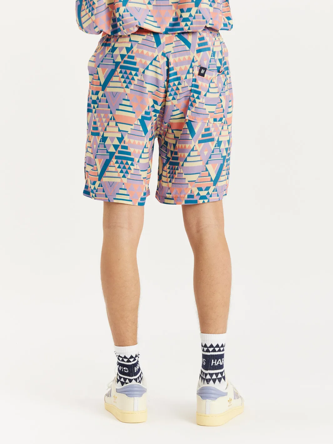 Wilder Co-Ord Retro Pattern Shorts