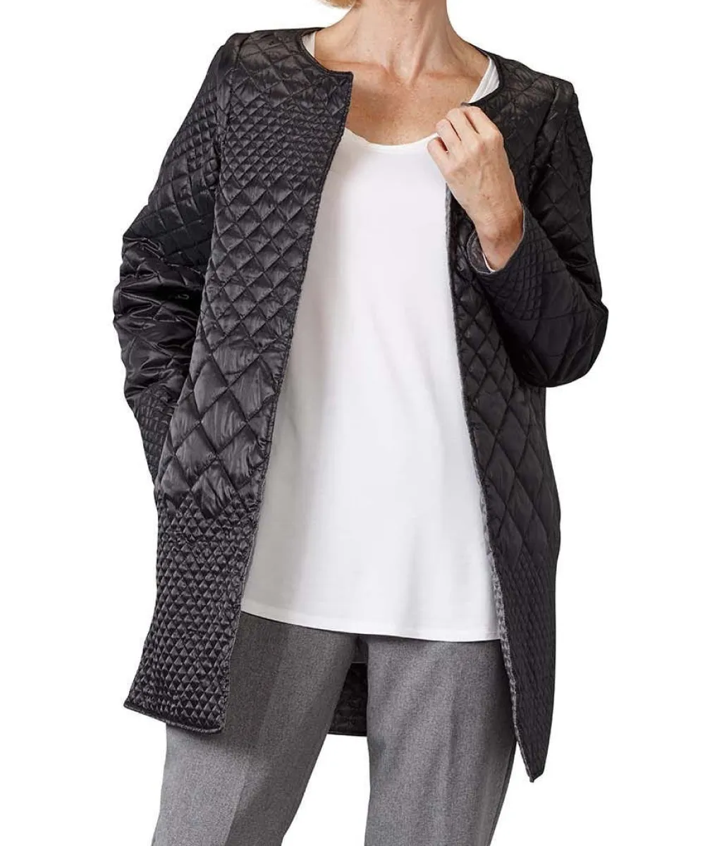 Women's Reversible Jacket with Removable Sleeves