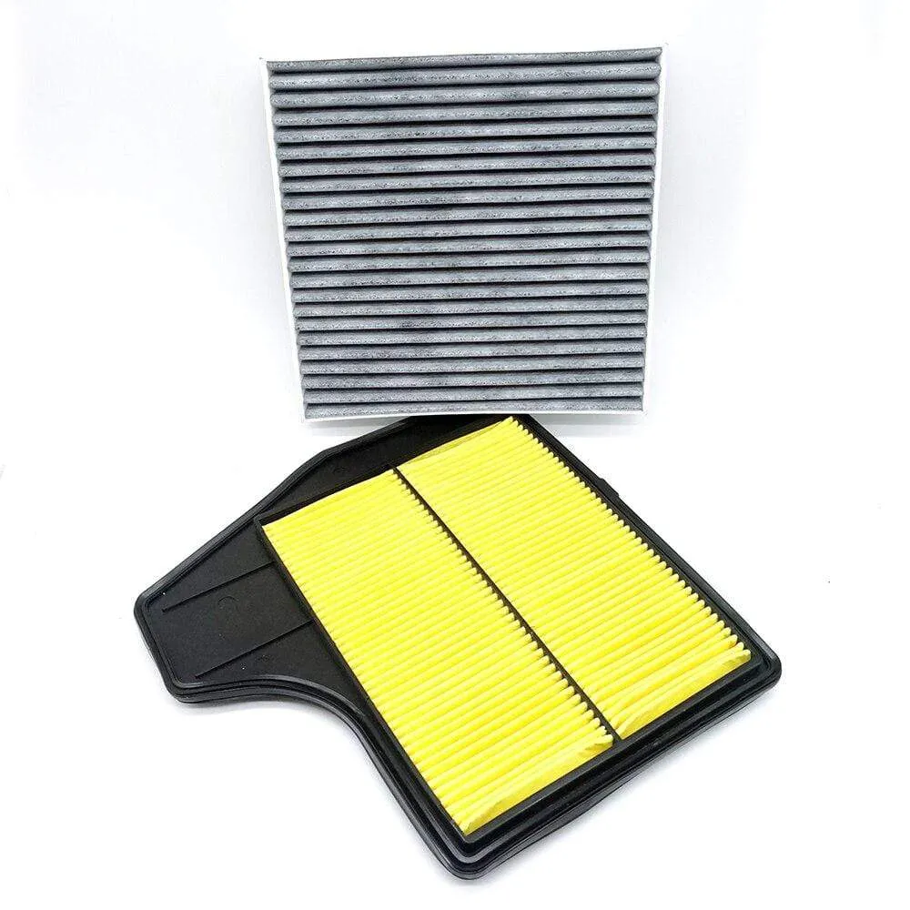 Yubao COMBO New Engine & Carbonize Cabin Air Filter for 2013-2018 Nissan Altima L4 2.5L