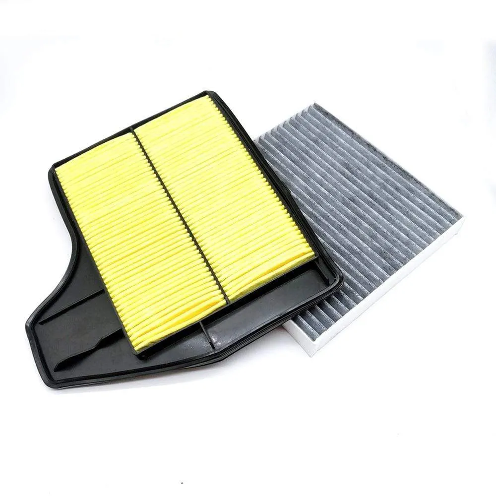 Yubao COMBO New Engine & Carbonize Cabin Air Filter for 2013-2018 Nissan Altima L4 2.5L