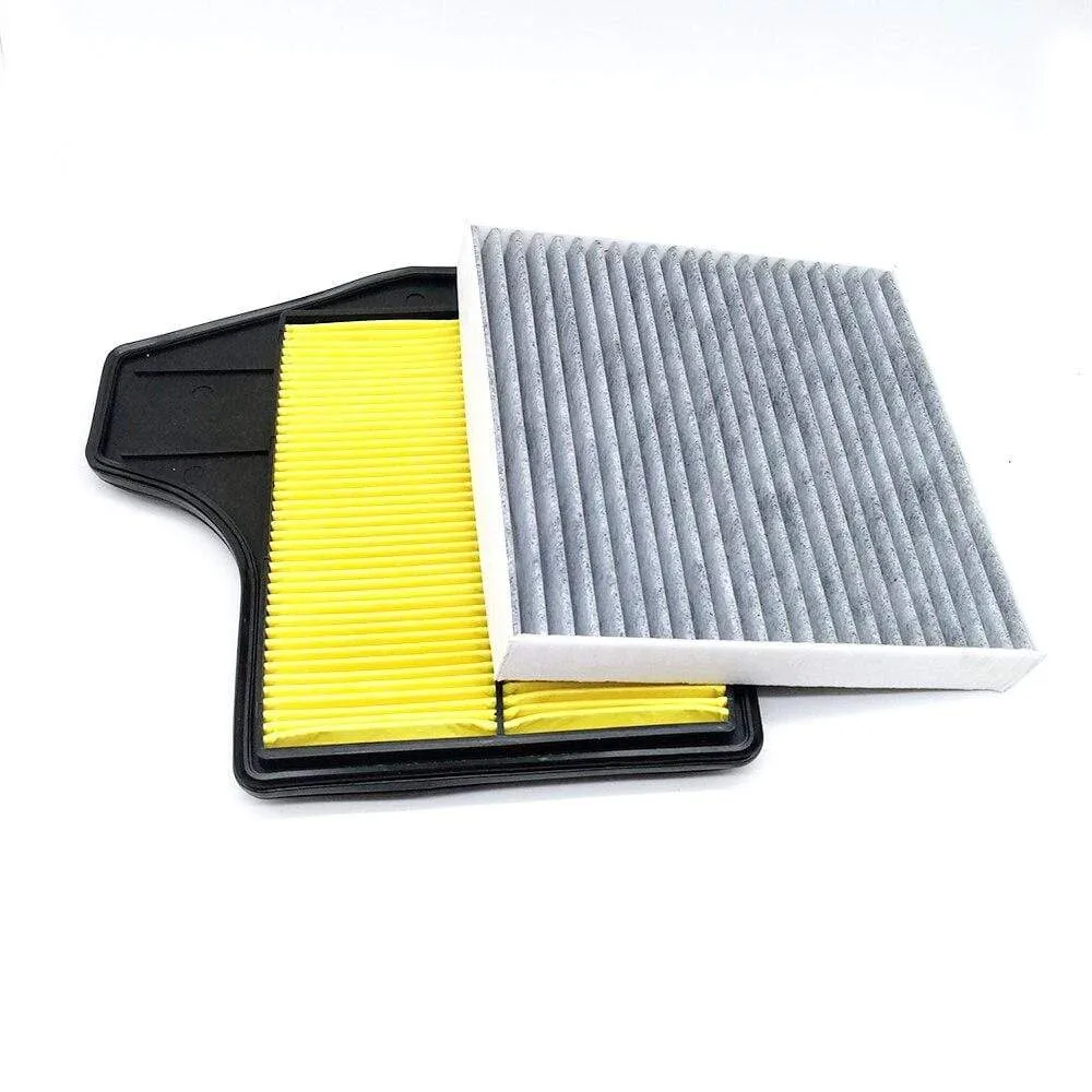 Yubao COMBO New Engine & Carbonize Cabin Air Filter for 2013-2018 Nissan Altima L4 2.5L