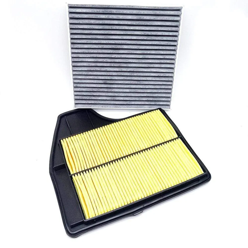 Yubao COMBO New Engine & Carbonize Cabin Air Filter for 2013-2018 Nissan Altima L4 2.5L