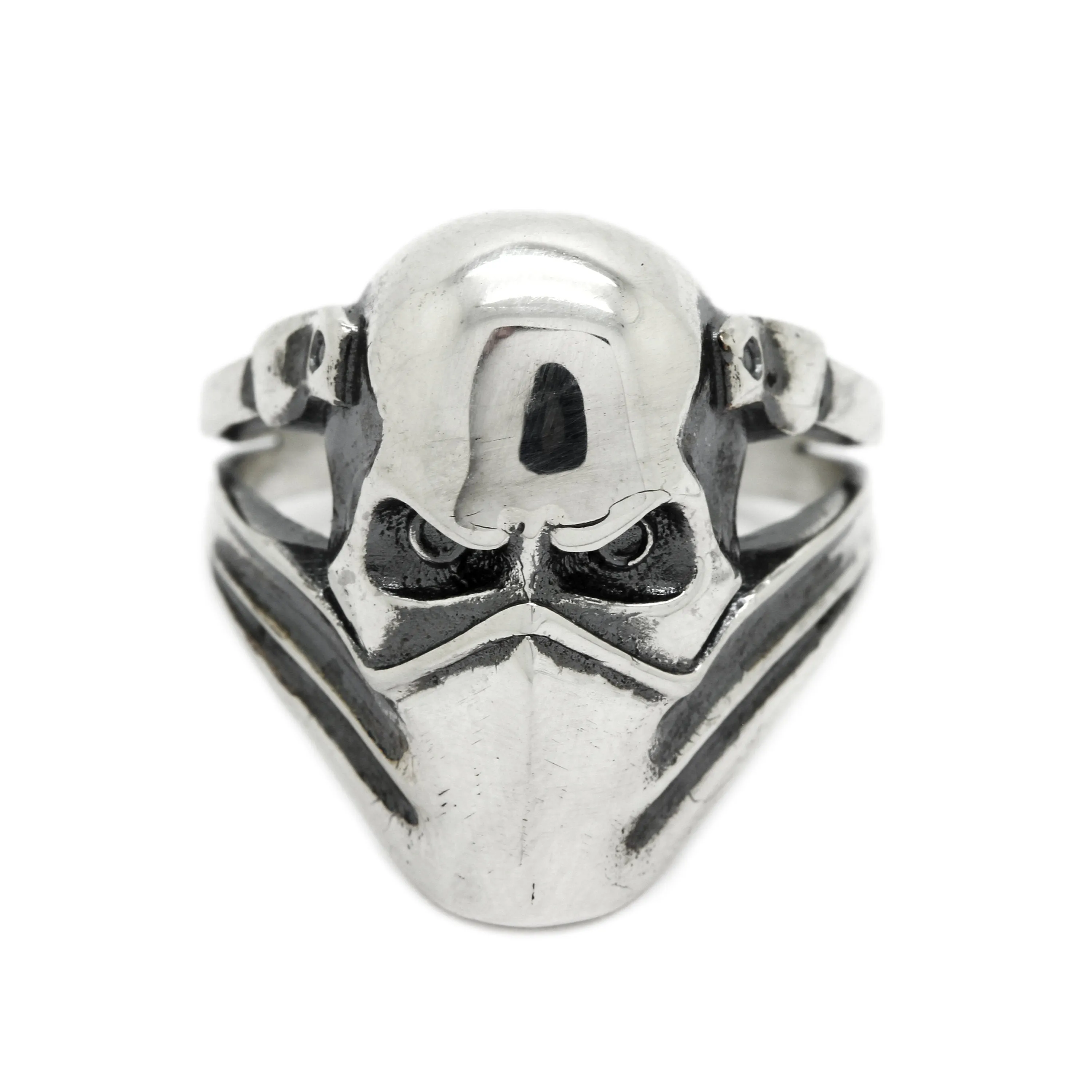 Zorro's Headband Skull Men's Ring Silver 925