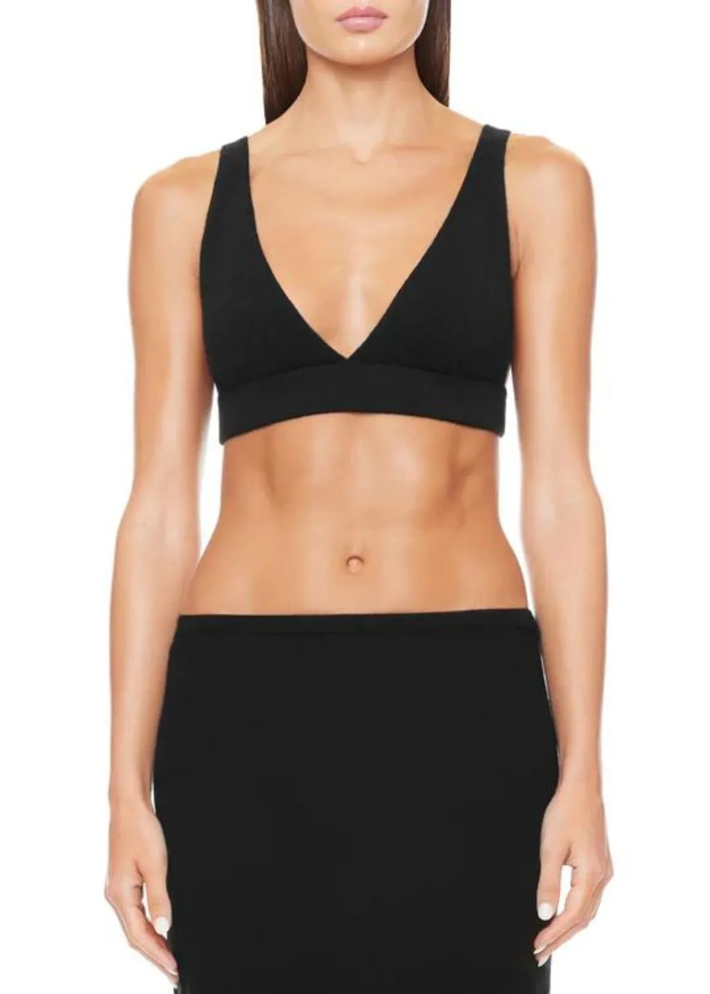 Éterne Willa Cashmere Bra in Black